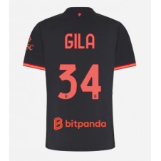 AC Milan Mario Gila #34 Tredje Tröja Dam 2026-27 Korta ärmar